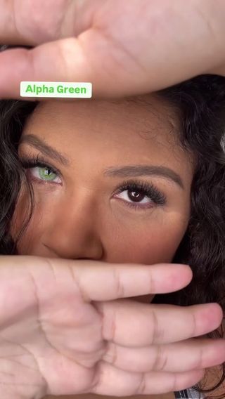 Lentillas de colores Alpha Green