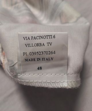 Vestito floreale bianco donna