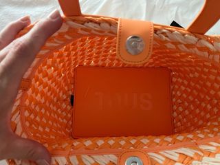 Bolso Tous - Naranja y Blanco