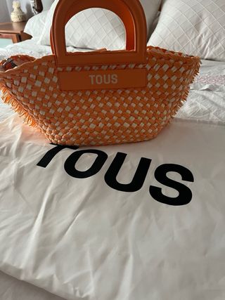 Bolso Tous - Naranja y Blanco