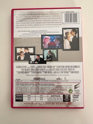 DVD Closer - Julia Roberts, Jude Law