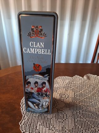 Caja metalica whisky Clan Campbell