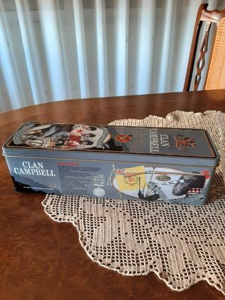 Caja metalica whisky Clan Campbell