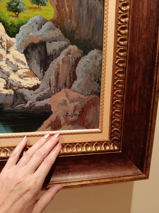 Gran Cuadro Paisaje - Óleo sobre lienzo