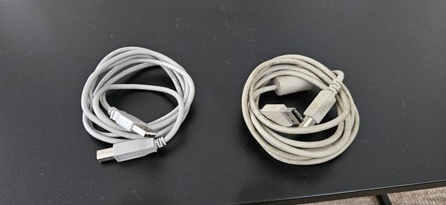 2 Cables USB Impresora