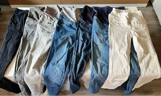 7 pantalones premamá talla 34