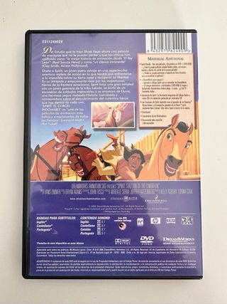 DVD Spirit: El Corcel Indomable