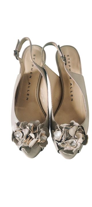 Sandalias peep toe Stephen Allen grises