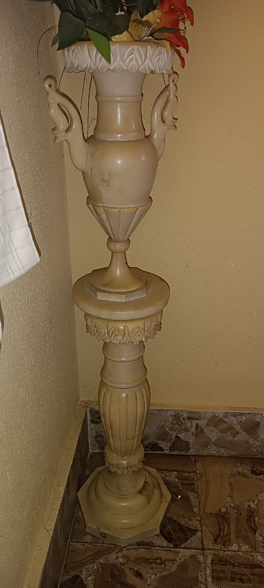 Columna mármol blanco - Decoración