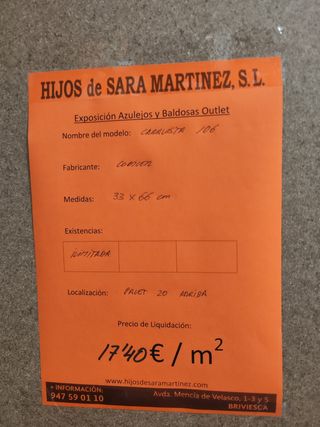 Azulejo Caravista outlet