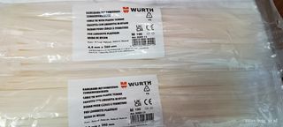10 pacchi fascette WÜRTH 3,5x200mm 2pacchi da 4,8 