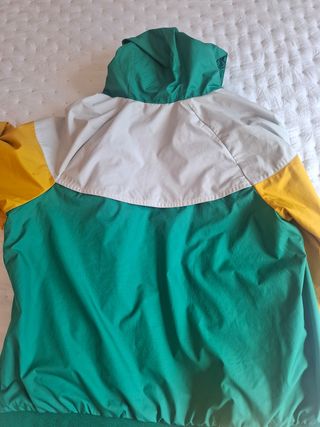 Chaqueta Nike niño verde-amarilla