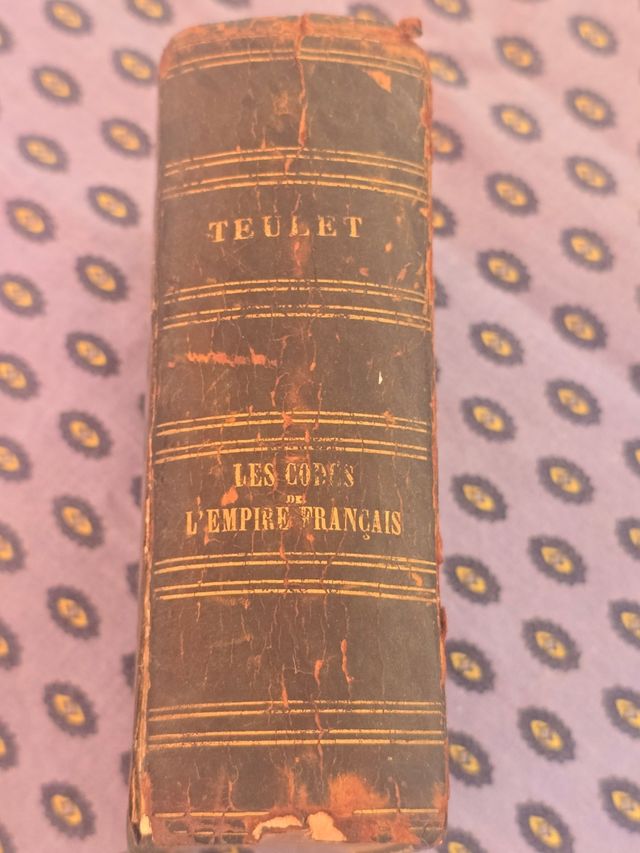 Libro antico: Codici dell'Impero francese