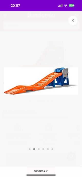 Montaña rusa real Hot Wheels para niños