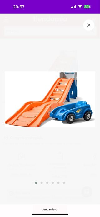 Montaña rusa real Hot Wheels para niños