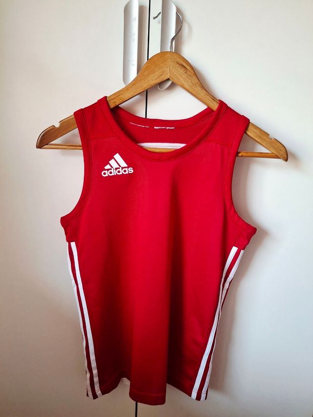Camiseta Adidas sin mangas T10 reversible