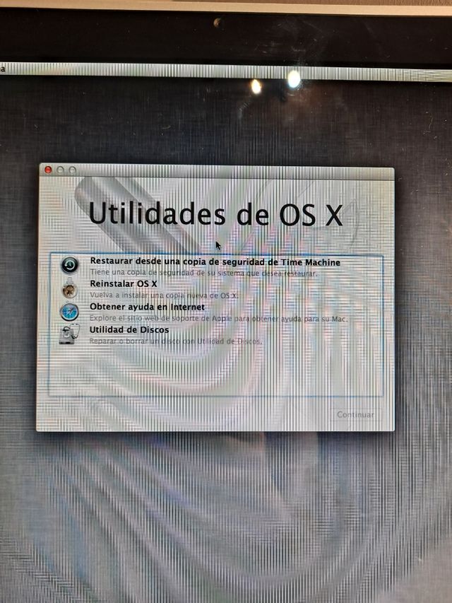 iMac A1224 Apple Blanco Plata