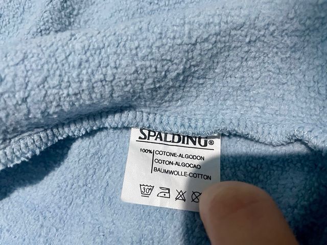Felpa Spalding blu vintage