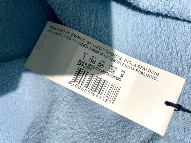 Felpa Spalding blu vintage