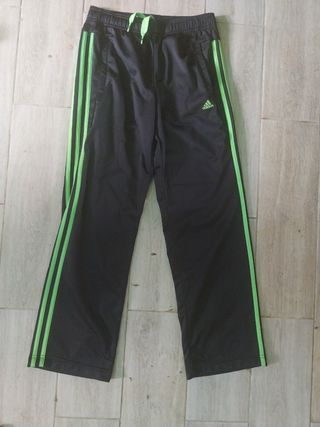 Pantalón deportivo Adidas - Negro/Verde