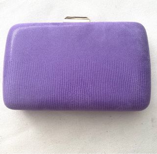 Bolso clutch fiesta morado