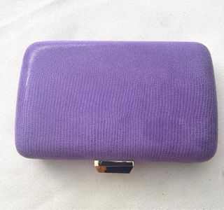 Bolso clutch fiesta morado