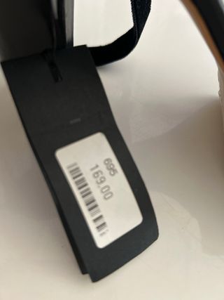 Tacones negros 39 - Piel italiana