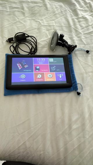 GPS navegador 7" táctil