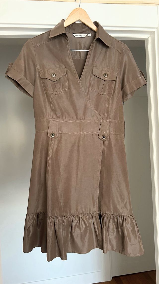 Vestido marrón verano