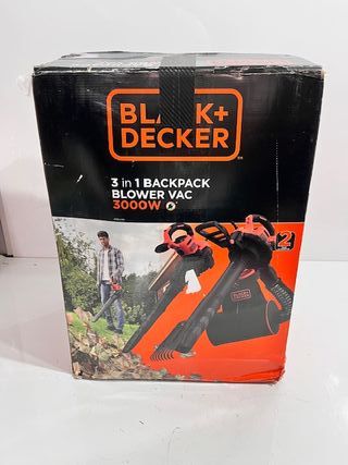 Soplador aspirador BLACK+DECKER 3-en-1