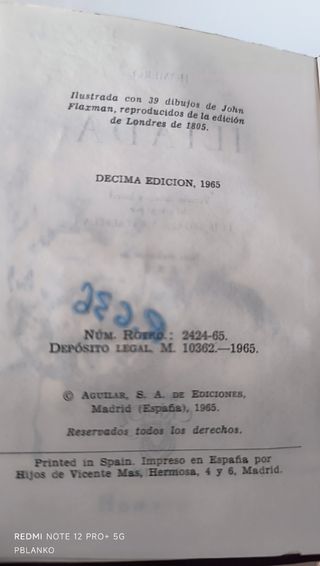 Omero: Iliade e Odissea - Libri antichi