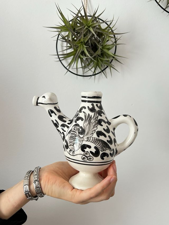 Botijo Cerámica Blanco&Negro