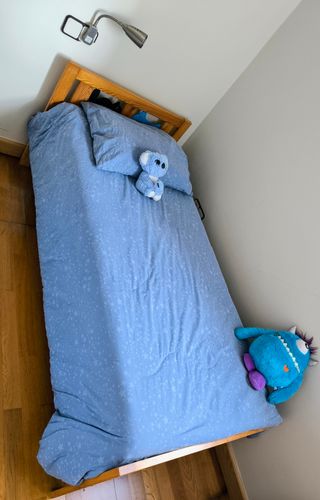 Cama infantil (estructura de somier) 70x160 madera