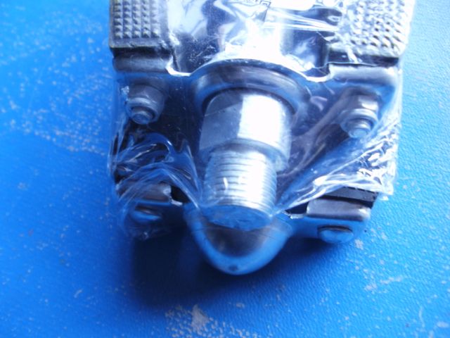 Pedales bici antigua de varillas rosca francesa.