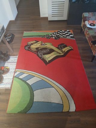 Alfombra Infantil Coche carreras