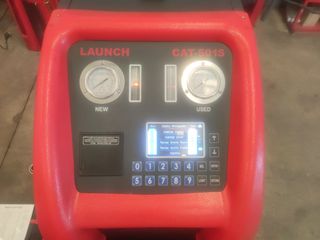 Máquina cambio y limpieza para cajas de cambios 