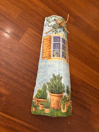 Coppo tegola decorazione decoupage
