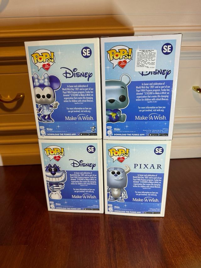 Funko Pop! Disney: 4 personaggi