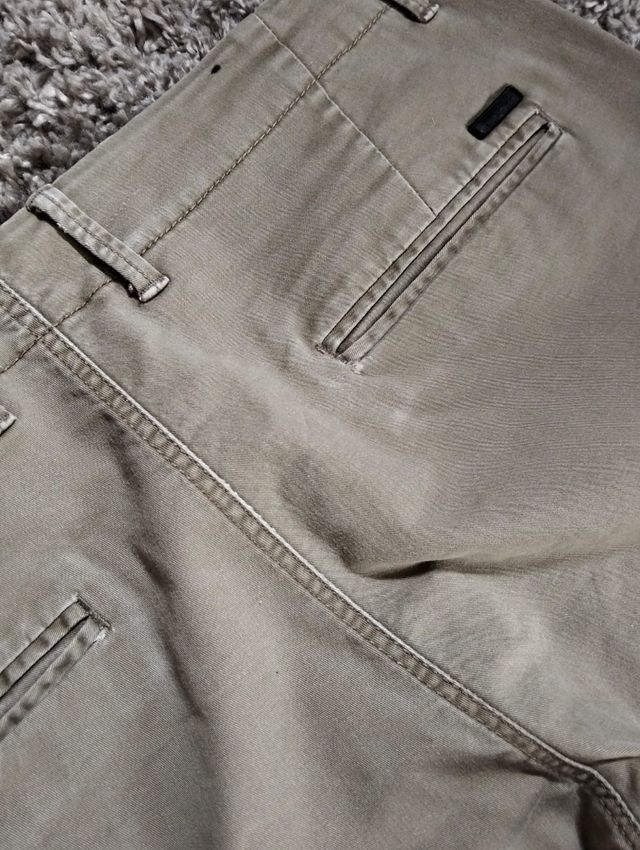 Pantaloni Jack & Jones beige slim fit