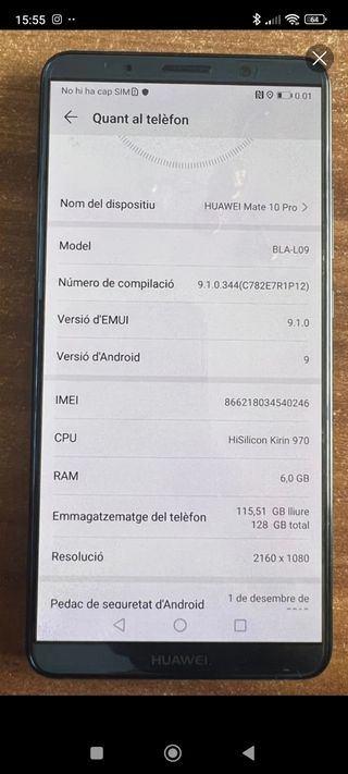 Huawei Mate 10 Pro - 128 GB