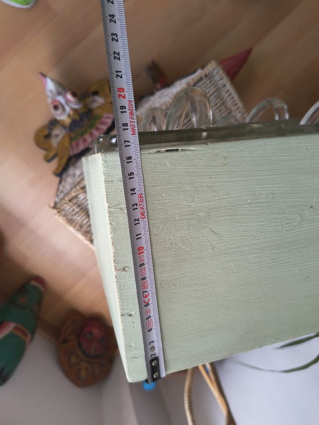 Mobile espositore in vetro con 6 scomparti del 18° secolo