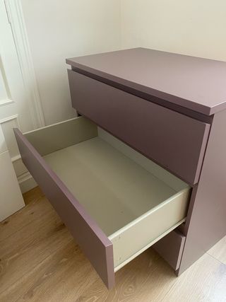 Cómoda 3 cajones - escritorio y silla de estudio 