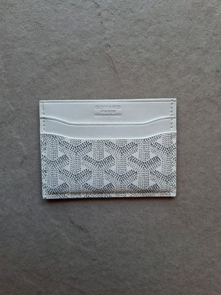Portacarte Goyard bianco