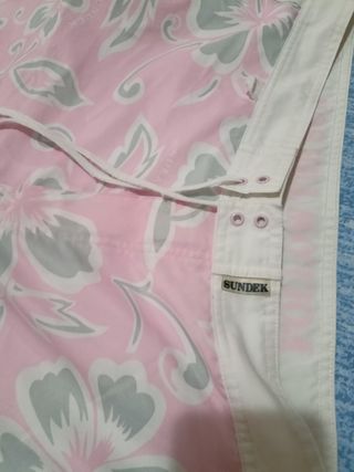 Costume sundek rosa e bianco taglia 36 
