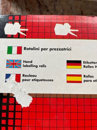 Rotoli etichette Markin - nuovi