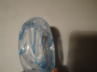 Pulsera plástico duro azul - Nueva. sin estrenar