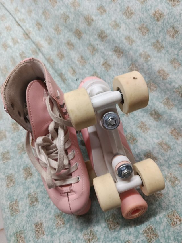 Patines rosa 4 ruedas