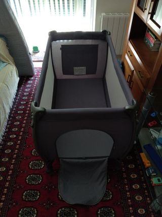 Cuna Inglesina plegable y colchón 120cm La Cigüeña
