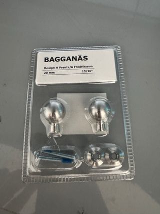 Pomos armario Ikea Bagganäs