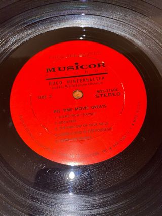 2 LP 33 giri Hugo Winterhalter - All Time Movie Gr